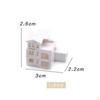 1/500 Dollhouse Miniature Unpainted House Parking Street Railway Landscape Trains Train Scenes