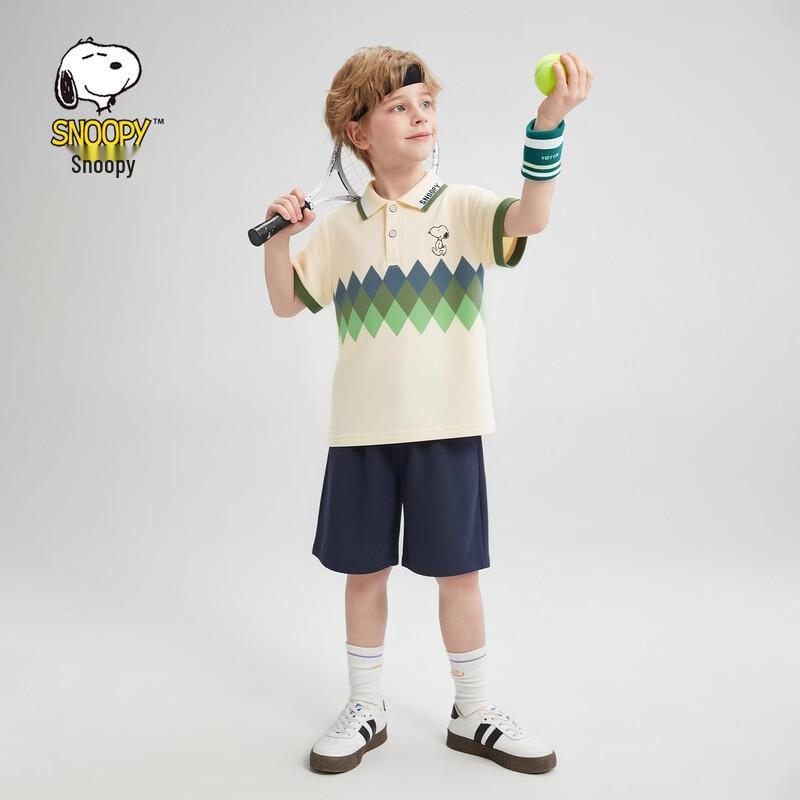 Snoopy Kids Summer T-shirt & Shorts Set 110