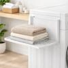 No Punching Washing Machine Shelf Metal Clothes Rack Thicken Metal Side Shelf  Bathroom Storage