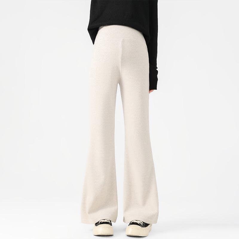 Maternity Micro-Flare Wide-Leg Drape Pants XL
