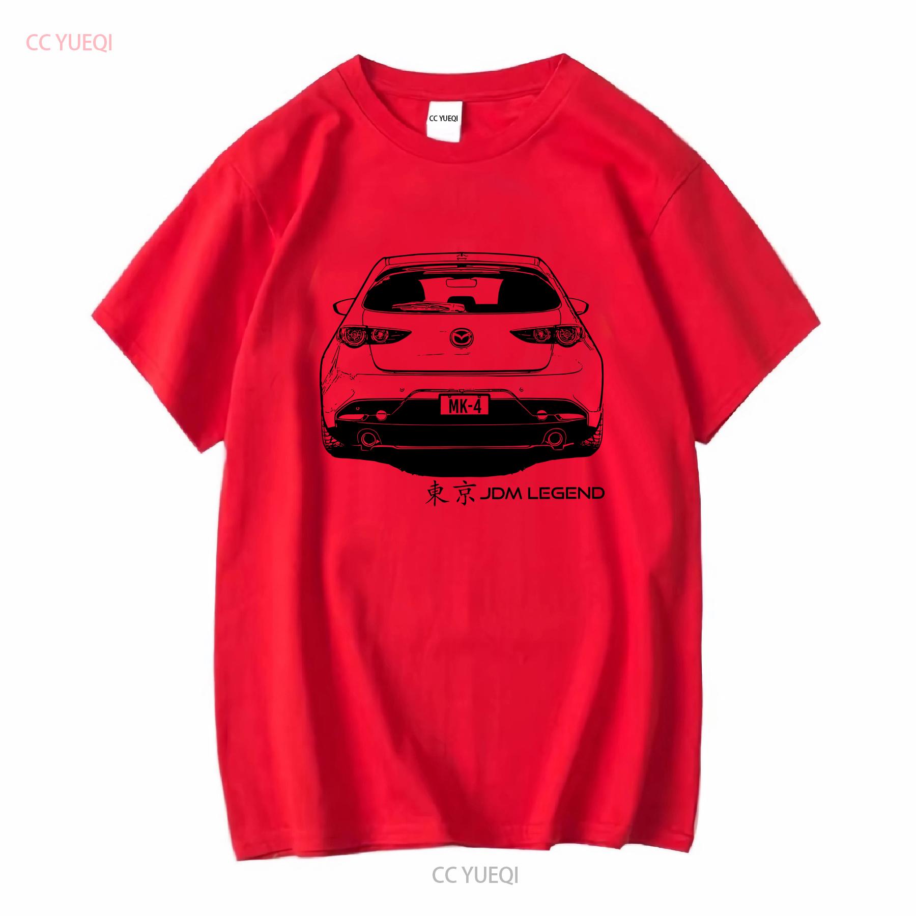 

Футболка Mazda 3 MK4 спортивный хэтчбек Mazdaspeed3 с длинным или коротким рукавом винтажная стильная дышащая с принтом немного S