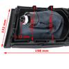 Seat Ibiza III 02-09 Gear Shift Knob Black & Gaiter with Frame 5-Speed