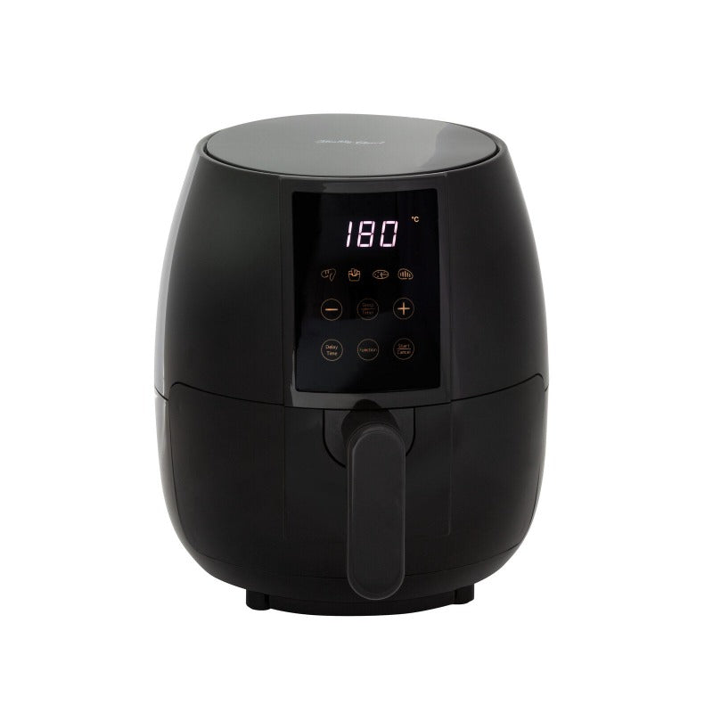 Air Fryers 3L Digital Air Fryer W/ 200 C, Non Stick & Removable Basket