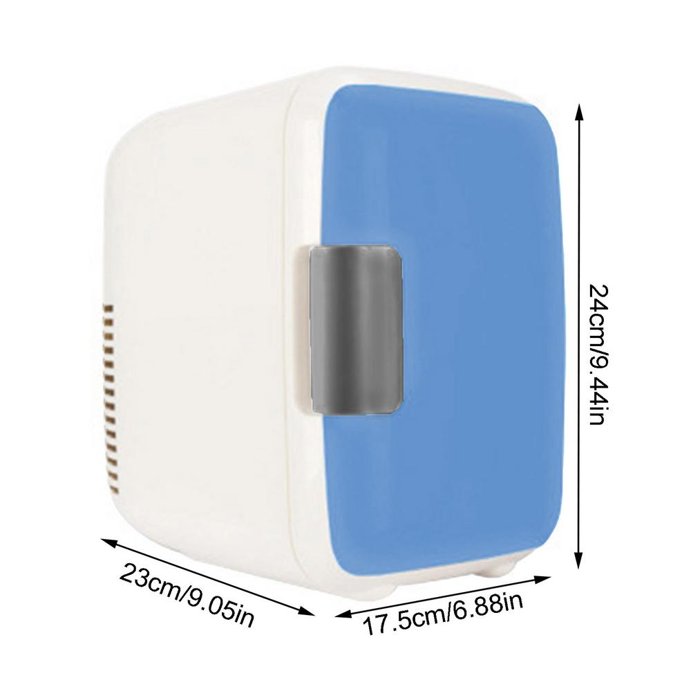 12V Dual-Use Mini Kjøleskap 4L Kjøling Oppvarming Bil Kjøleskap Bærbar Sommer Utendørs Camping Kjøleskap Kjøretøytilbehør