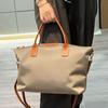 Reisetasche mit großem Fassungsvermögen aus genarbtem Leder, wasserdicht, Umhängetasche, Business-Pendler-Tragetasche