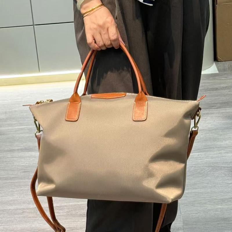 Reisetasche mit großem Fassungsvermögen aus genarbtem Leder, wasserdicht, Umhängetasche, Business-Pendler-Tragetasche