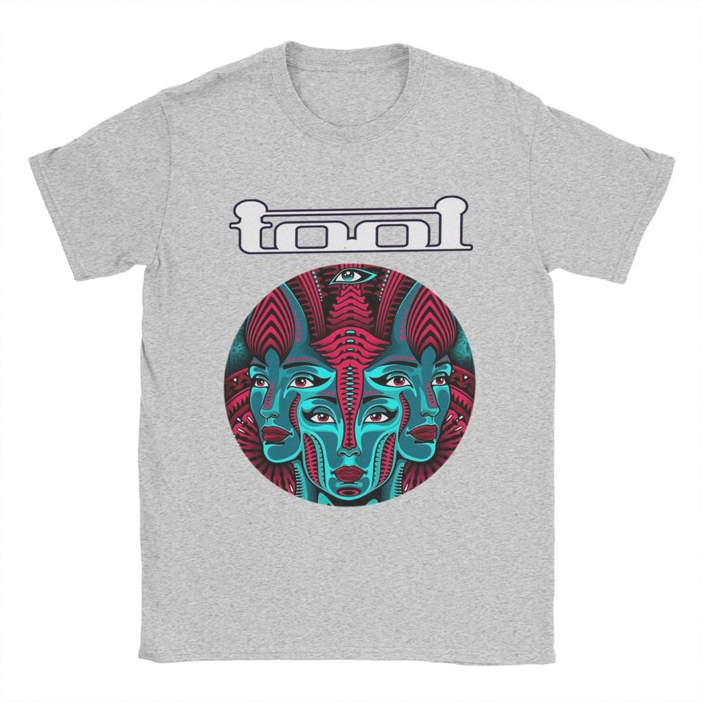 Men Women's Tool Band Rock Metal Music Shirt Apparel Novelty Pure Cotton T Shirt Tee Clothing Summer