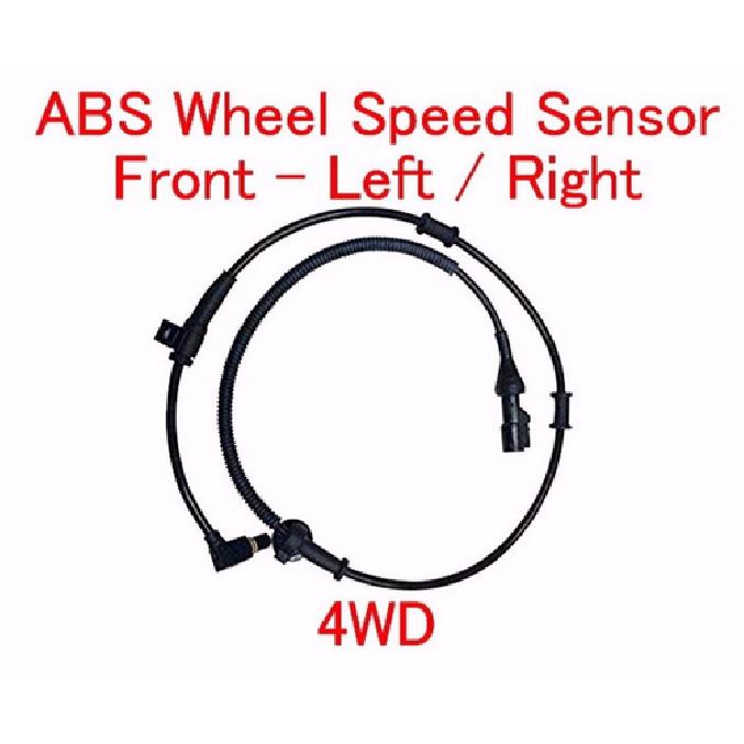 1 Kit ABS Wheel Speed Sensor W/Connector Front L/R Fits: Excursion  Series F 4WD