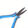 1PC Flat Pliers DIY Hand Tie Hook Pliers Jewelry Cable Pliers Cable Pliers Dip Plastic Handle Tool Pliers