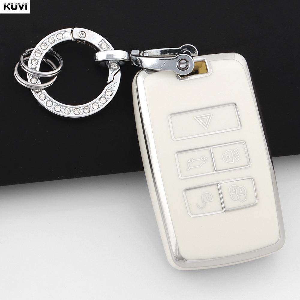 NEW TPU Car Remote Key Case Cover for Land Rover Range Rover Evoque Discovery Sport Velar for Jaguar XE E-PACE XF Accessories