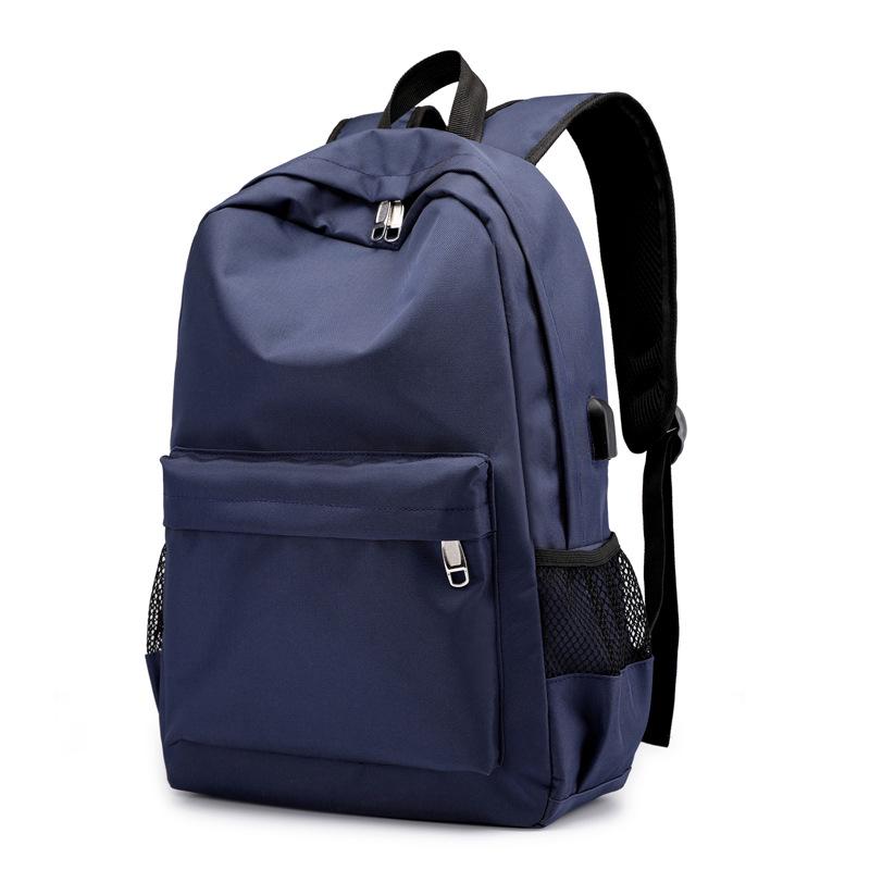 IELGY Men's Bag Versatile Casual Shoulders Wearable Travel Stylish Simple Breathable Usb