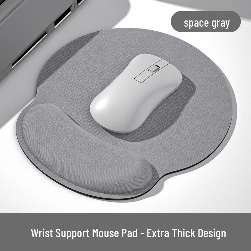 Ergonomic Non-Slip Memory Foam Wrist Rest Mouse Pad for Office & Gaming