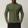 Men's Stand Collar Hoodie Jacket, Solid Color Fleece Pullover for Outdoor Sports, Gym, Casual Wear, Home & Commute, Warm & Comfortable