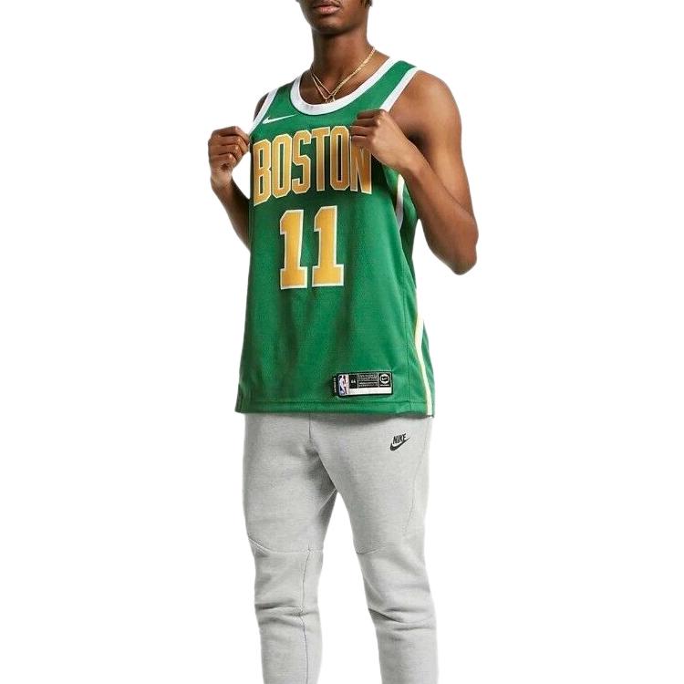 Nike Earned Edition NBA Kyrie Irving Celtics Reward Limited Edition Fan Jersey Men Jersey Green BQ1153-312