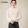 FanZhen Women's 100% Cashmere Turtleneck Sweater