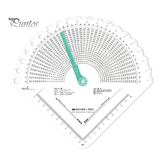 

Конвертер толщины вязания Калькулятор плетения Счетная линейка Швейные принадлежности белый