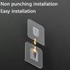 5/0 pairs of traceless snap fasteners unperforated plug hooks firmly fixed on the router fixed wall hooks storage buckles