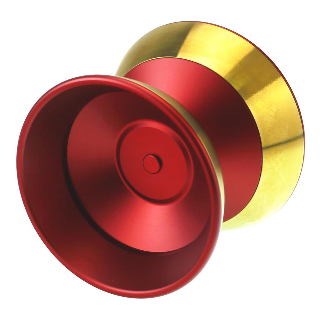 Bimetal Spin Gear Katana Binding Exclusive Model x Gold Yo-Yo (Red Rim)