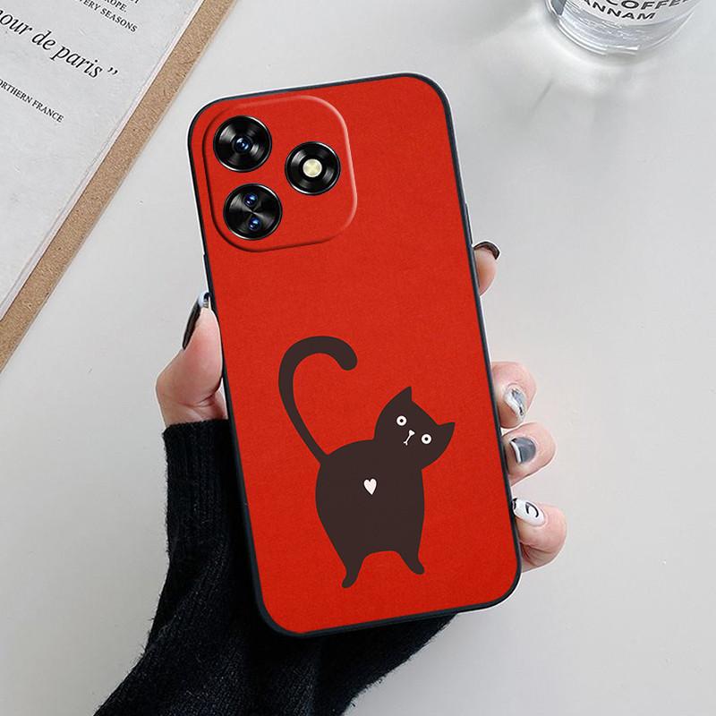 

For Oukitel C51 Case C 51 Cute Fashion Panda Flower Cover Silicone Soft Slim Coque Funda Case For Oukitel C51 OukitelC51 Bumper Oukitel C51