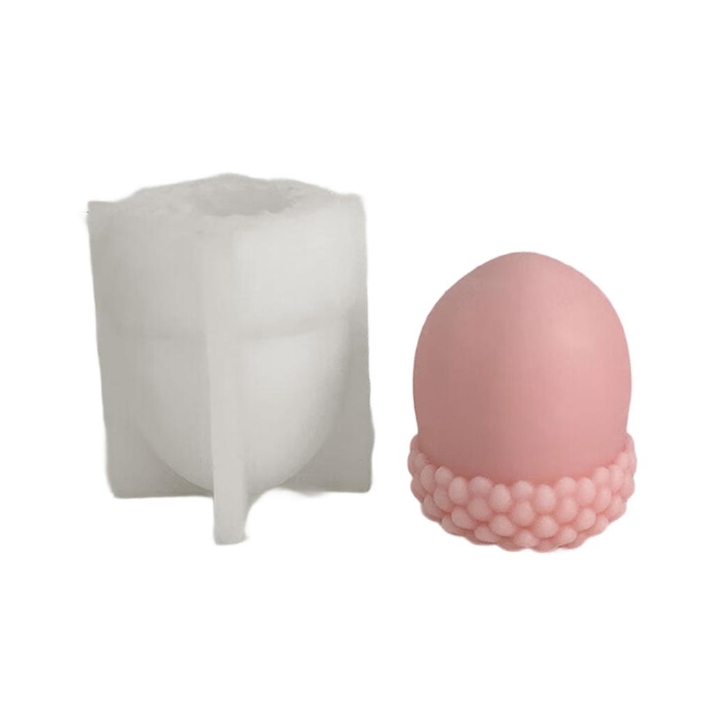 3D Tannenzapfen Silikonformen Kerzenformen Epoxidharzformen Gipsformen Handgefertigte Ornamentformen für die Kerzenherstellung