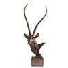 Resin Antelope Head Sculpture Decorative Figurine Living Room Bedroom Office Desk Modern Luxury Home Decor