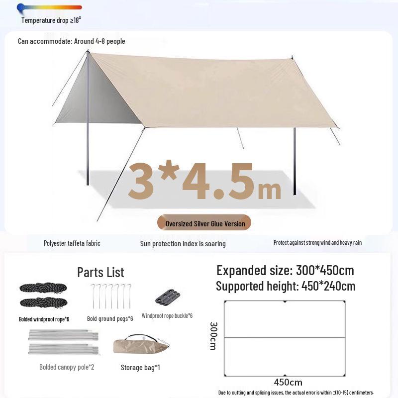 Explorer Klapp-Campingtisch und Stuhl Set: Tragbare Picknickausrüstung