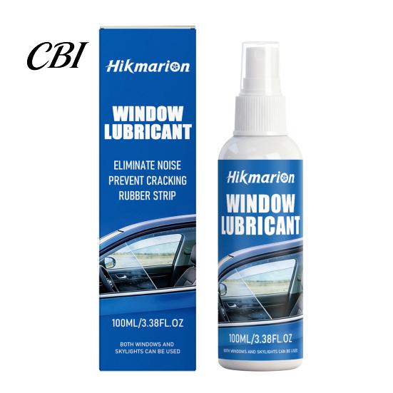 Window Strip Lubricant Car Track Lubricant, Eliminates Squeaky Noises Sealant for Smooth Glass Movement, 100ml Rubber Seal Conditioner Side Windows &