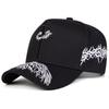 Unisex Iron Wire Nail Embroidery Baseball Caps Spring Autumn Outdoor Adjustable Casual Hats Sunscreen Hat Sports Cap