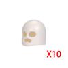 MOC City Building Blocks Figure Body Parts Creative Accessories Girl Hair Police Hat Scarf Beard Backpack MOC Bricks Toys T02