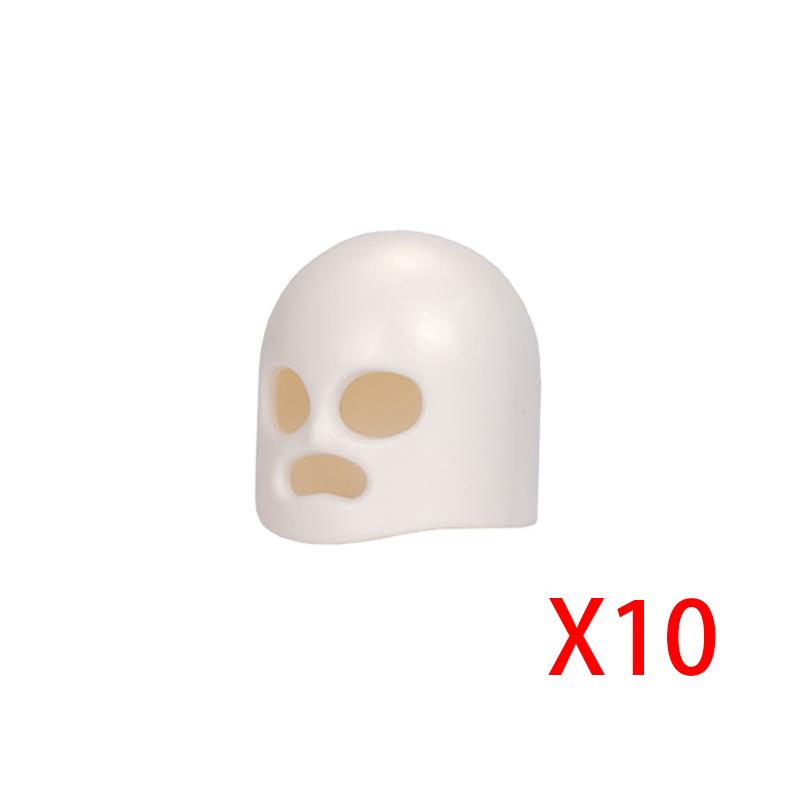 MOC City Building Blocks Figure Body Parts Creative Accessories Girl Hair Police Hat Scarf Beard Backpack MOC Bricks Toys T02