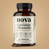 Premium Curcumin + Boswellia Blend: Complete Botanical Joint & Active Lifestyle Support (90 Capsules)