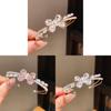 Fashion Butterfly Zircon Double Layer Bracelet For Women With Elegant Silver Finish