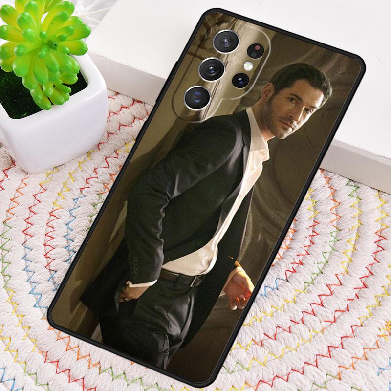TV Series Lucifer TPU Phone Case For Samsung Galaxy Note 10 Pro S26 S25 S24 S23 S22 Ultra Plus S21 FE S20 Shockproof Cover