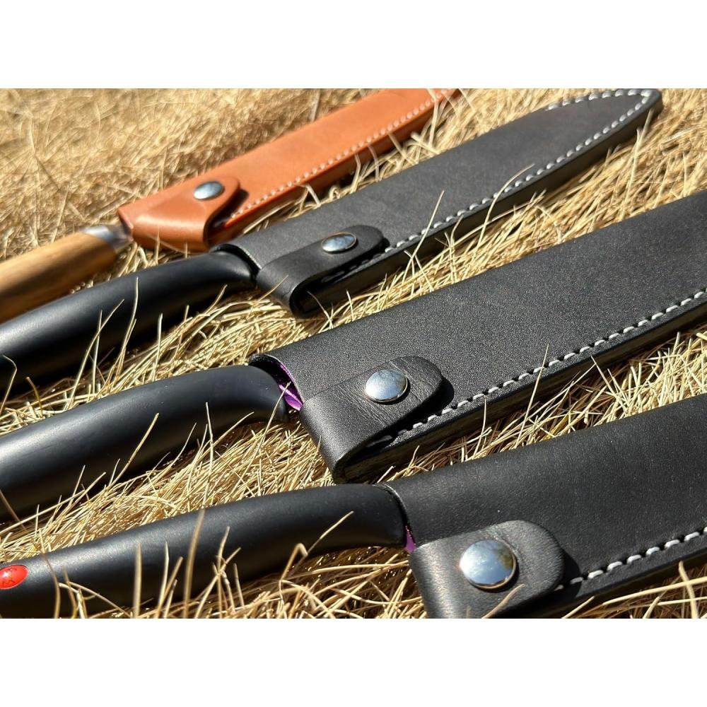 Sumikama Kasumi Titanbeschichtetes Küchenmesseretui Für 18cm Santokumesser Hergestellt