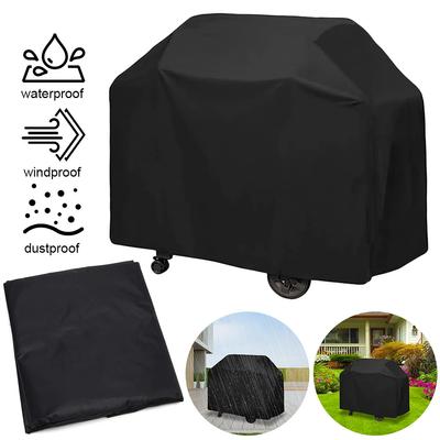 BBQ Grill Barbeque Cover Anti-Dust Waterproof Weber Heavy Duty Charbroil BBQ Cover Outdoor Rain Protective Barbecue Cover