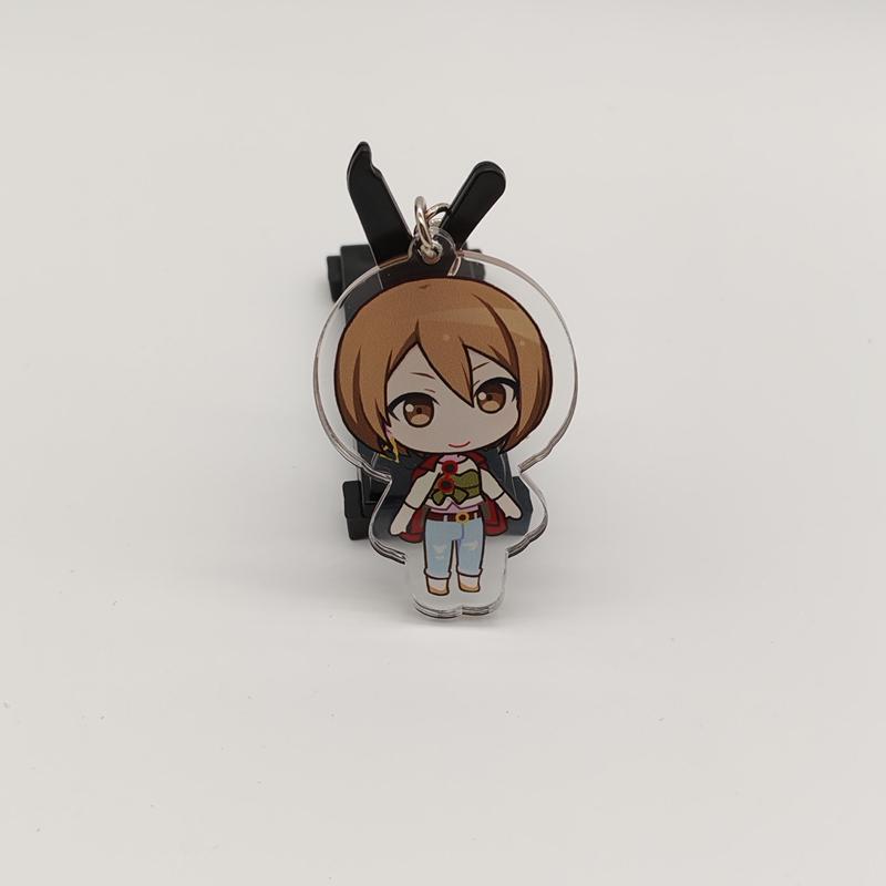 

PJSK Project Sekai Colorful Stage All character SD Cute Kawaii Acrylic Keychain Keyring Strap Figure Hanging Accessories 5CM