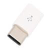 ABS   USB to TypeC Transfer Adapter Convert Plug and Play Connector Fast Charging(White(  Sign) )