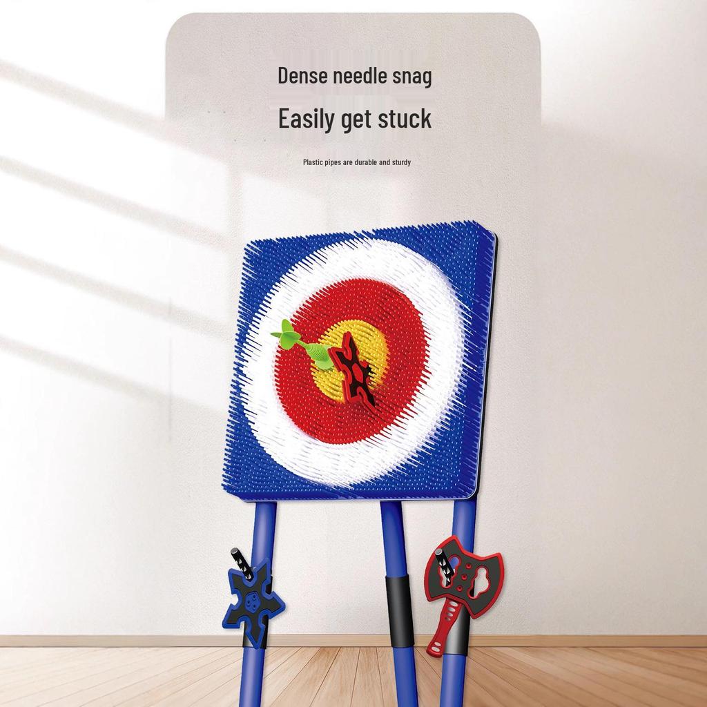 Children's Indoor/Outdoor Axe Target Dart Stand - Stress Relief & Parent-Child Competition Toy
