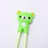 1pc Cute Bear Training Chopsticks for Kids Aids Sushi Sticks Children Chopsticks for Children Learner Helper Kids Favors KZ007