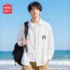 MINISO Men's Casual Oxford Long-Sleeve Shirt