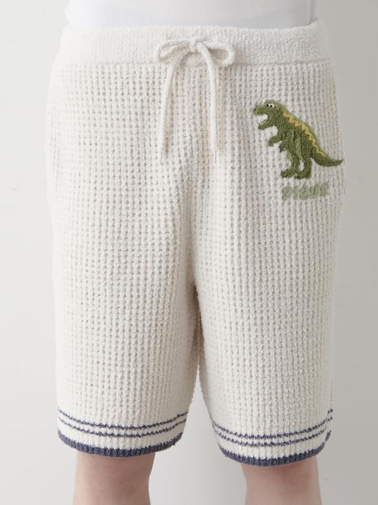 Gelato Pique HOMME Waffel Dinosaurier Shorts PMNP254963 CRM Herren