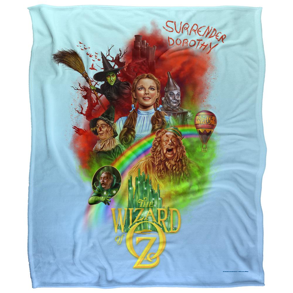 Wizard Of Oz Silky Poster Supersoft Blanket
