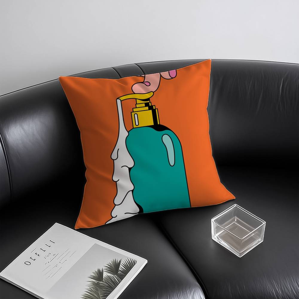 FortunateJ-Joaquin Наволочка Защита от пылевых клещей Невидимая молния Диван-кровать 12x12Inch