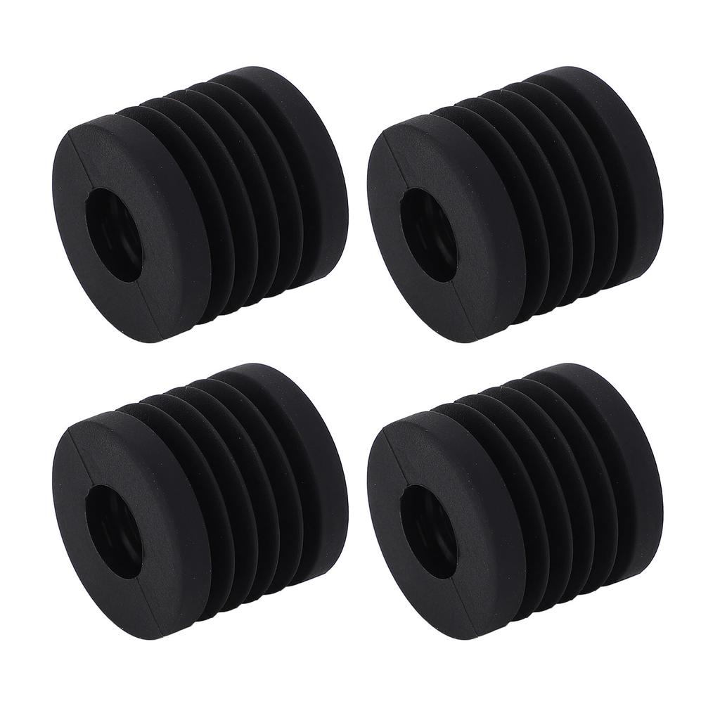 4 Stück Druckerfußpolster Antivibration Stoßdämpfung Gummi Druckerfußmatte für Bambu Lab X1 X1C P1P P1S 3D-Drucker