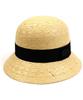 Yunibeosyeolkemiseuteuli Bk Modern Summer Raffia Cloche Hat Summer Fedora