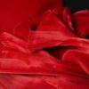 Small Wrinkle Pleated Organza Fabric 142cm Wide DIY Stiff Material  Stage Decoration
