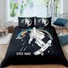 Conjunto de cama de skate impresso em 3D, capa de edredom, conjunto de cama, capa de edredom, fronha, tamanho king, queen, twin, meninos, meninas, adultos