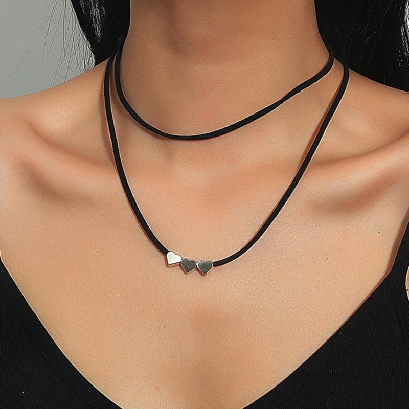 Gold Silver Color Dragonflies Flower Heart Star Pendant Necklace Long Rope Statement Necklace Jewelry Gift for Women