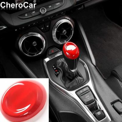 Interior Accessories Gear Shift Panel Knob Head Cover Trim for Chevrolet Camaro