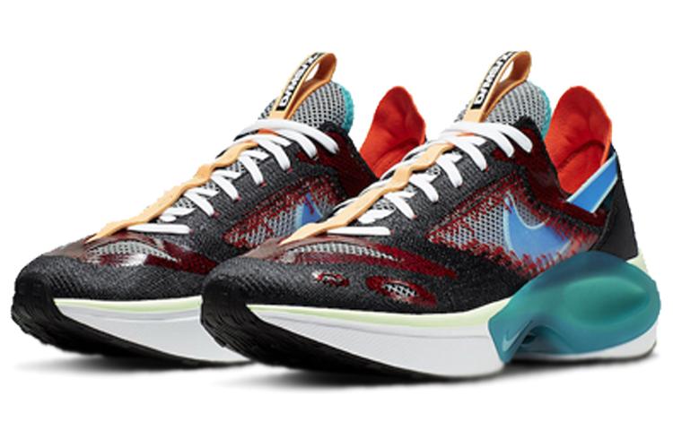 Nike Dmnsix N110 Flyknit Black Blue Hero University Red AT5405-001